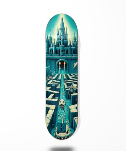 Cromic Maze Ghostshark 8.25 Skateboard Deck Deck