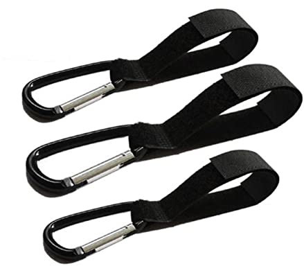 Sosoport Kinderwagenhaken 4 Stück Nylon Karabinerhaken Für Kinderwagen Und Babybuggy Mehrzweck Haken Zum Befestigen Von Taschen Und Zubehör