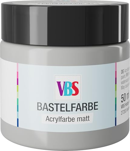 VBS Bastelfarbe 50 ml für Stein Holz Papier Metall kunststoff-sicher