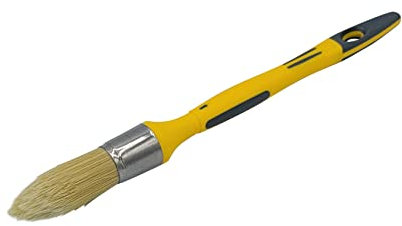 SAVY Pinceau rond à rechampir bi-matière peinture brillante et laque n°2 - ø 21mm