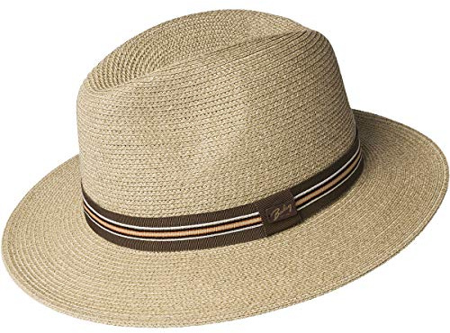 Bailey Hester für Herren Sandfarbener Fedora-Hut S (55cm)