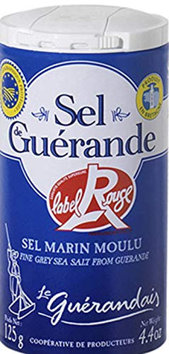 Sel de Guérande Label Rouge - Le guerandais - 125 g (gemahlenes Meersalz)