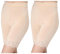 Damen Basic Unterhose mit halblangem Bein, Anti-Scheuern, Baumwolle, Shorts, halblanges Bein, Höschen, weiche Boxershorts, Unterwäsche Gr. One size, Haut + Haut