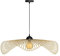 RENDEZ-VOUS DÉCO - Suspension Luminaire en Bambou - Lustre Salon, Chambre, Bureau, Entrée - Compatible Ampoule E27/40W Max - 75 cm x 18 cm
