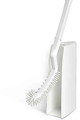 Muxel Toilettenbürste Klobürste WC Bürste Silikon mit Halter WC-Garnitur antibakteriell