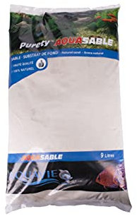 Sable Naturel Aquasable en Sac, 0.2mm-1mm, 9 L, Extra Fin, Beige S0