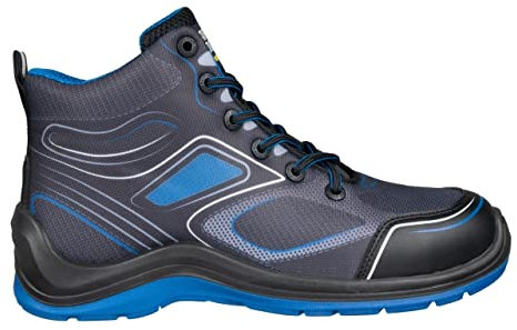 SAFETY JOGGER Sicherheitsschuhe Herren S1P, EU 44, Arbeitsschuhe Hoch, rutschfest, Bequeme und ESD Arbeit Schuhe Männer, Kunststoffkappe Safety Shoes, Metallfrei, auch für Damen