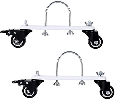 DAZZLEEX 2 unids universal calentador eléctrico accesorios aceite Ting radiador hidroeléctrico especial base móvil soporte polea