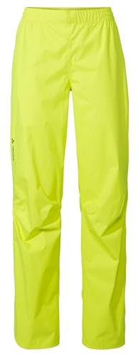VAUDE Regenhose Damen Drop Pants II, wasserdichte Outdoorhose für Fahrrad, leichte Überhose, atmungsaktive Fahrradhose, schnell überziehbar