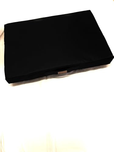 Petlando Hundematratze Merano Ortho Outdoor schwarz S 75 x 50 x 9 cm Orthopädisches Heimtierbett