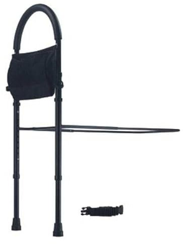 TalkJoy Senioren Bett Aufstehhilfe Kinder Rausfallschutz Bettgestell ohne Bohren, Bettgitter höhenverstellbar 40cm breiter Griff Einstiegshilfe Fallschutz