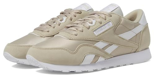 Reebok Damen Nylon Sneaker, Classic Beige Classic Beige Weiß, 38 EU