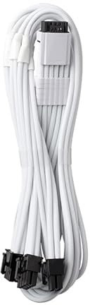 CableMod C-Series PRO ModMesh 12VHPWR auf 3X PCI-e Kabel für Corsair - 60cm, weiß