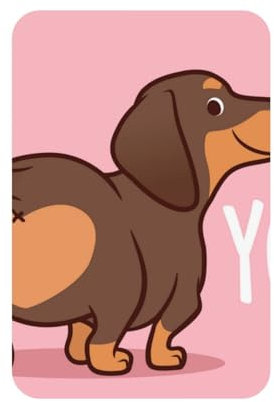 Dackel Welpe Hund, Rechteckiger magnetischer Kühlschrankaufkleber aus Acryl, Kühlschrankmagnete, Möbeldekoration, 1 Stück