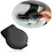 GTLM Magnetischer Brillenhalter für Auto,PU Leder Sonnenbrillenhalter Auto Aufbewahrung Brillen Tickets Karten & Hält Auto Ordentlich,Universal Auto Zubehör Innenraum Frauen (Schwarz)