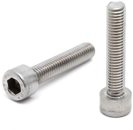 20x Vis CHC M5 x 25mm inox - Vis BTR en Acier Inoxydable A2 Six pans Creux Tête Cylindrique - DIN 912 tête ronde pour rondelle et écrou