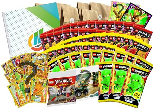 Generisch Ninjago - Der ultimative Trading Cards Adventskalender mit Serie 8, 8 NEXT LEVEL & 9! (304 Stück)