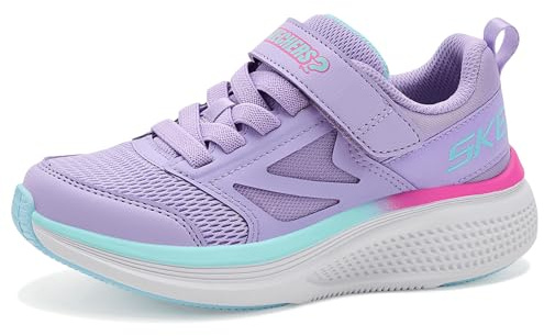 Skechers Mädchen Go Run Elevate 2.0 Find MySneaker | Athletische, luftgekühlte Goga-Matte, High-Rebound-Dämpfung, Locator-Tag-Fach