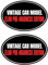2 Stück lustige Anti-Elon Vintage Pre Madness Edition Aufkleber Anti-Elon Moschus Autoaufkleber Elon Regret Vinyl Aufkleber Zubehör für Stoßstange, Laptop, Autofenster (Rot, 15,2 x 10,2 cm)