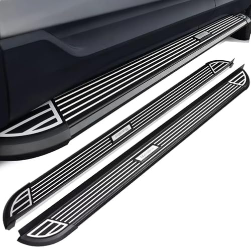 Marchepied latéral pour Ford Ranger 2019-2022 - Pédale de barre Nerf (avec supports)