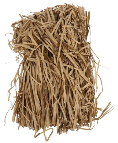 Alipis Shredded Paper Filler aus Robustem Papier Natürlicher Geschenkpapier gras effekt Packung für Geschenkboxen und Geschenkkörbe Schützt und Dekoriert Sicher Beim Verpacken