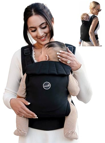 Grownsy Babytrage für Neugeborene, Ergonomische Kindertrage 3-20kg