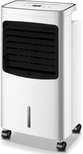 Evaporative Cooler Portable with Remote Control - Energy Efficient Mobile Cooling Unit