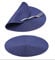 Urban Lifestyle tovagliette 38 cm Ø set 6 pezzi tovagliette all'americana Helena (Blu) tovagliette lavabili per sala da pranzo, tovagliette rotonde per cucina, matrimonio, festa, tovaglietta