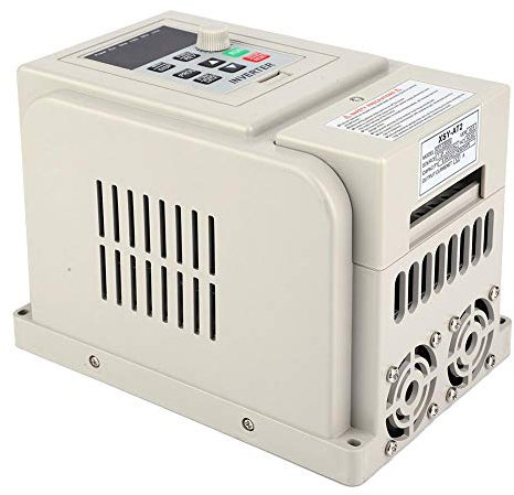 Onduleur monophasé, 220V 2.2KW 12A Variateur de fréquence variateur variateur convertisseur entrée monophasé 1 sortie monophasée pour le contrôle de la vitesse du moteur