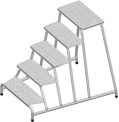 Layher Maschinentritt 1075 5 Stufen - einseitig begehbar