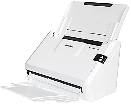 Avision AV332U mit Bildverarbeitungsprozessor VM2 | 32ppm/64ipm A4 Color 300dpi | 50 Seiten ADF | USB 2.0 | ISIS Treiber, Twain Treiber, Button Manager, u.s.w, FF-1904B