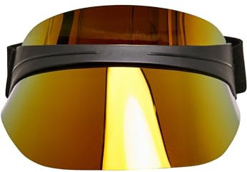 Urban Classics Unisex Cool Plastic Visor one size black/orangered