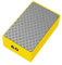 1 Stück Diamant-Handpad-Schleifklotz scharfes Glasschleifpad Schleifblock Schaumstoffrückseite Handschleifblock zum Schleifen Polieren Marmorfliesen Keramik (60#)