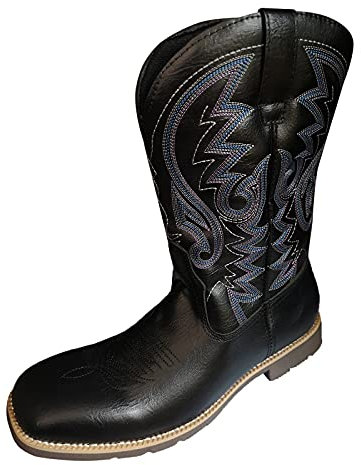 Stivali Donna Estivi Traforati con Tacco Tela Stivali Bianco Stivali Estivi Donna Traforati con Tacco Stivali Donna Invernali Pelle Scarpe da Donna Stivali Ciabatte Donna Nero-2 39