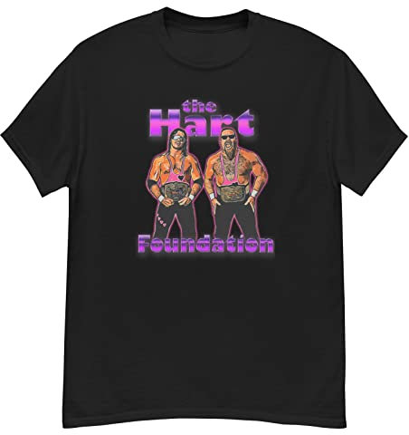 DADI DIGAO The hart Foundation -80s Tee Black 3XL