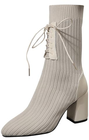 Stivali estive Stivali Donna con Tacco Basso Stivali Alti Neri Donna Fino al Ginocchio Scarpe da Neve Pantofole riscaldate Babbucce Donna Danza Ciabatte monouso per Hotel Piscina Piscina per