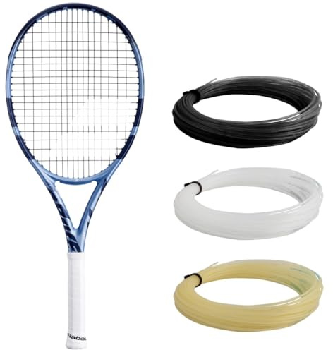 Babolat Pure Drive 107 11th Gen Tennis Racket with 16g Syn Gut Medium Tension