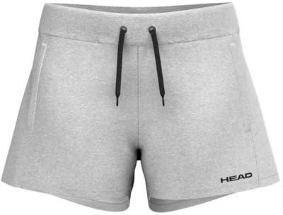 HEAD Club ORIGINAL Shorts Women, Grey Melange