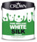 Crown Pure Brilliant White Silk Emulsion 2.5 Litre