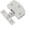 AugustknowU Chiusura in vetro, 304 in acciaio inox Wine Cabinet Cerniera in vetro senza cornice 90 gradi Apertura libera Clip fissa Pieghevole Finestra Porta Vetro Clip 304 Grande cerniera