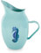 CARAFFA IN LATTA SMALTATA (AZZURRO)