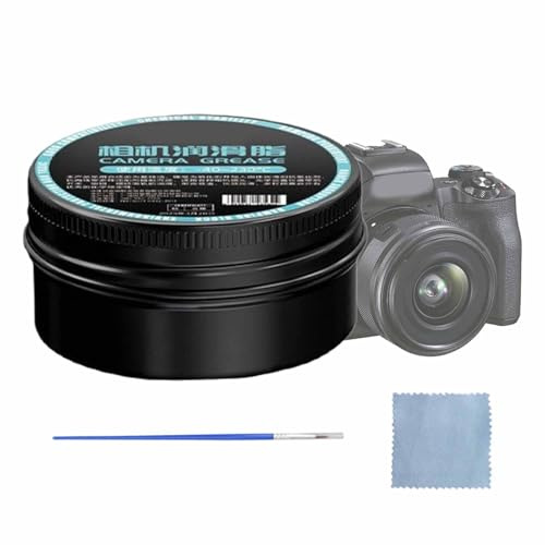 Grasso lubrificante elicoide - grasso lente da 30 g, grasso anello di messa a fuoco lente | Grasso di silicone ad alta viscosità per la riparazione della fotocamera, grasso elicoide per lenti a specc