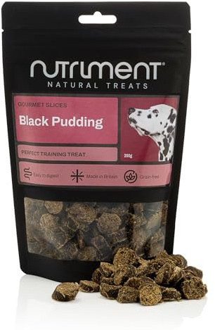 Natural Treats Gourmet Slice Black Pudding (200g) Grain Free Dog Chew Treat