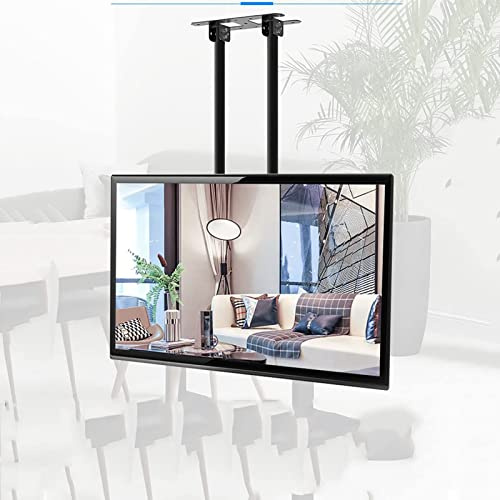 Verstellbare Deckenhalterung für 60-100 Zoll LCD LED 4K Fernseher, Flachbildschirm, höhenverstellbar, neig- und schwenkbar, perfekt für Heimkino, 1 bis 2,5 m Reichweite