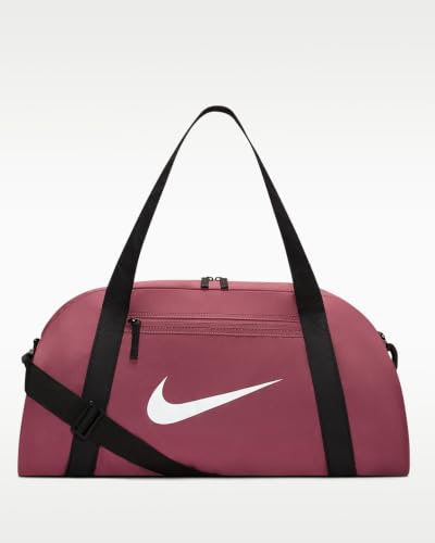 NIKE Damen-Sporttasche NK Gym Club Bag - SP26, Verstellbarer Schulterriemen, Pink Smoke/Black/White, One Size