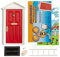 LA PUERTA MÁGICA Puerta del Ratoncito Perez Juguete para Niños 5 a 8 Años, Incluye 6 Accesorios y Postal de Felicitación, Puerta Raton Perez Certificada Que se Abre, Juego para Niños 5 a 8 Años