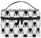 Makeup Bag, Cute Penguin Print Cosmetic Toiletry Storage Organiser Case Large Travel Handle Personalised Pouch with Compartments for Teenage Girls Women Lady