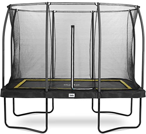 Salta Trampoline - Comfort Edition - rechteckig - 214 x 305cm - 7 x 10ft - Schutzrand Schwarz