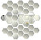 36Stück Hexagon Folie Spiegelfliesen Selbstklebend Set für Wand Dekoration,3D Silber Wandtattoo Spiegel Effekt Kleine Wandaufkleber Wandsticker Wand-Deko Wandbilder für Zuhause Wohnzimmer Schlafzimmer