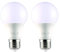TEKLED® A60 DIMMABLE LED Bulbs | E27 Edison Screw | Energy Saving 7W Light Bulb 60W Incandescent Bulb Equivalent | 2700K 595LM | 2-Pack | Warm White